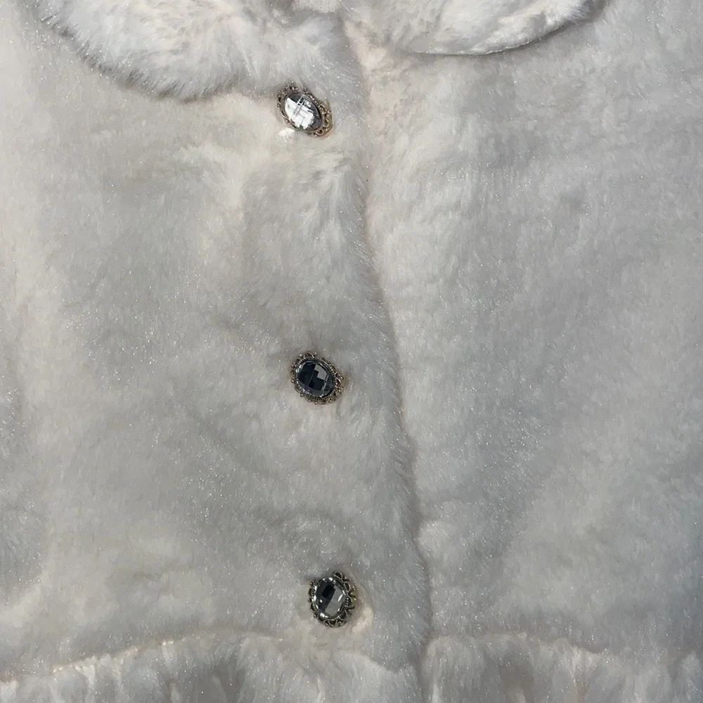 Biscotti girls faux fur coat - Picture 3 of 4